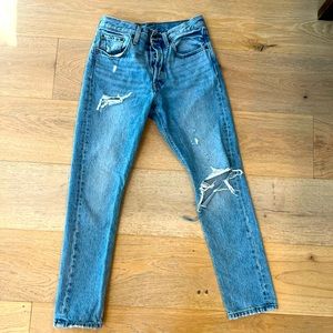 Levi's 501 skinny size 26 revolve